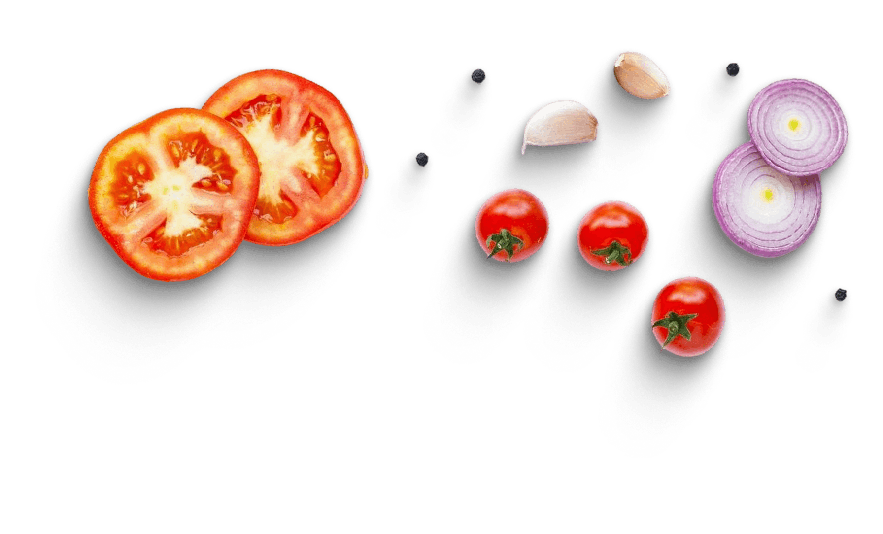 Нарезанные овощи для приготовления